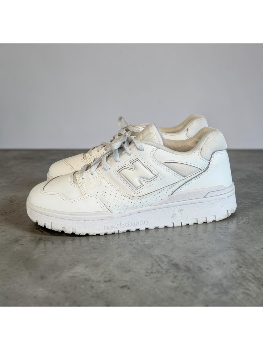 New Balance 550 "Triple White" (BB550WWW) - Men’s Size 11.5
